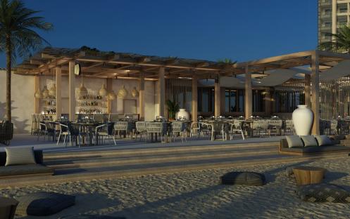 Bab Al Bahr Beach Bar & Grill - Outside